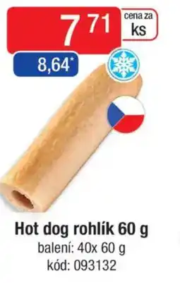Qanto Hot dog rohlík nabídka