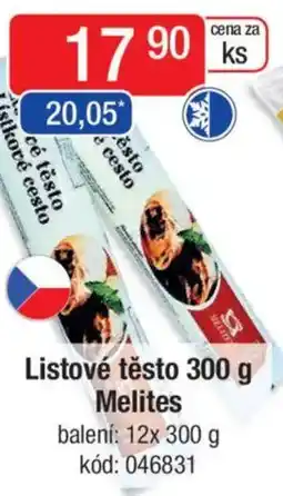 Qanto Listové těsto Melites nabídka