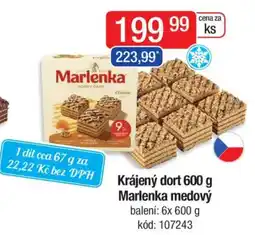 Qanto Krájený dort Marlenka medový nabídka