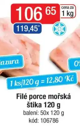 Qanto Filé porce mořská štika nabídka