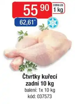 Qanto Čtvrtky kuřecí zadní nabídka