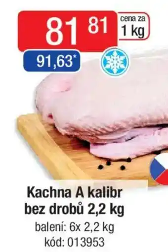 Kachna A kalibr bez drobů