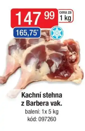 Kachní stehna z Barbera vak.