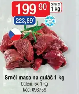 Qanto Srnčí maso na guláš nabídka
