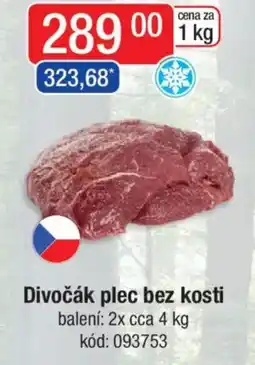 Qanto Divočák plec bez kosti nabídka