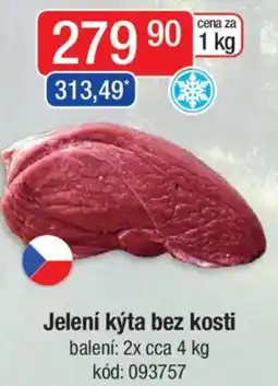 Qanto Jelení kýta bez kosti nabídka
