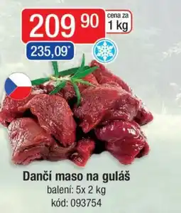 Qanto Dančí maso na guláš nabídka