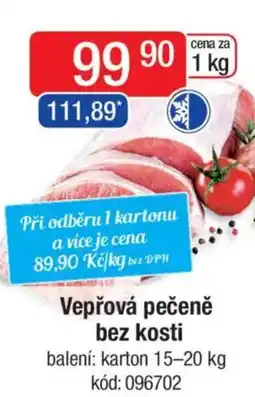 Qanto Vepřová pečeně bez kosti nabídka