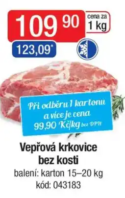 Qanto Vepřová krkovice bez kosti nabídka