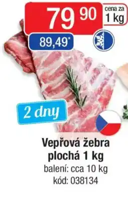 Qanto Vepřová žebra plochá nabídka