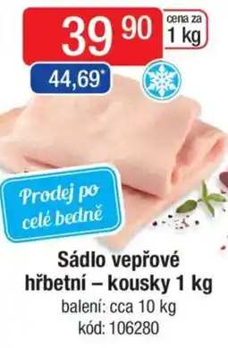 Qanto Sádlo vepřové hřbetní - kousky nabídka