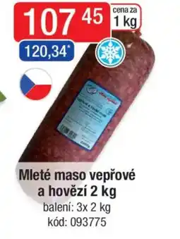 Qanto Mleté maso vepřové a hovězí nabídka
