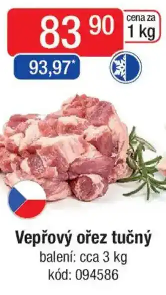 Qanto Vepřový ořez tučný nabídka