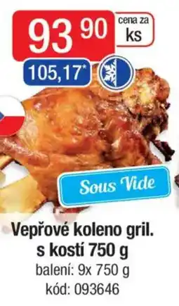 Qanto Vepřové koleno gril. s kostí nabídka