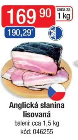 Qanto Anglická slanina lisovaná nabídka