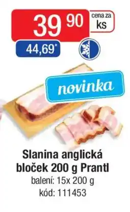 Qanto Slanina anglická bloček Prantl nabídka