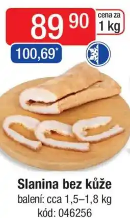 Qanto Slanina bez kůže nabídka