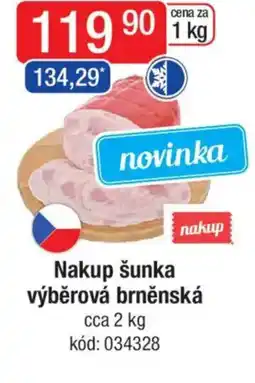 Qanto Nakup šunka výběrová brněnská nabídka