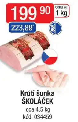 Qanto Krůtí šunka ŠKOLÁČEK nabídka