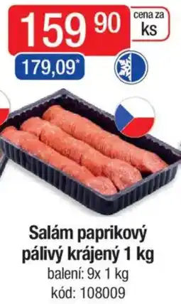 Qanto Salám paprikový pálivý krájený nabídka