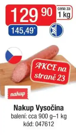 Qanto Nakup Vysočina nabídka