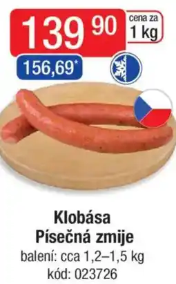 Qanto Klobása Písečná zmije nabídka