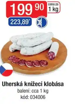 Qanto Uherská knížecí klobása nabídka