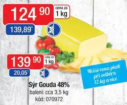 Qanto Sýr Gouda 48% nabídka