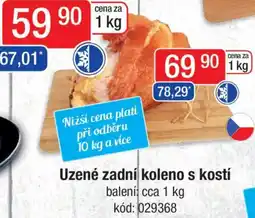 Qanto Uzené zadní koleno s kostí nabídka