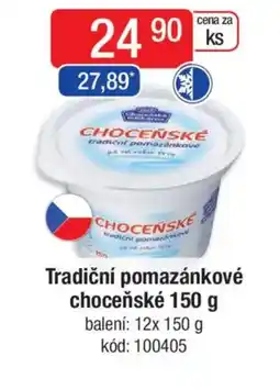 Qanto Tradiční pomazánkové choceňské nabídka