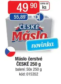 Qanto Máslo čerstvé ČESKÉ nabídka