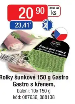 Qanto Rolky šunkové Gastro Gastro s křenem nabídka