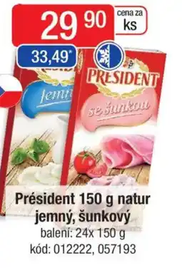 Qanto Président natur jemný, šunkový nabídka