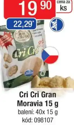 Qanto Cri Cri Gran Moravia nabídka