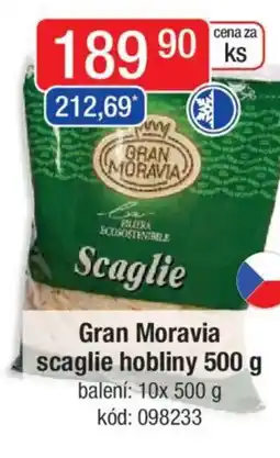 Qanto Gran Moravia scaglie hobliny nabídka