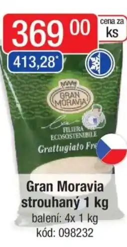 Qanto Gran Moravia strouhaný nabídka