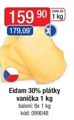 Qanto Eidam 30% plátky vanička nabídka