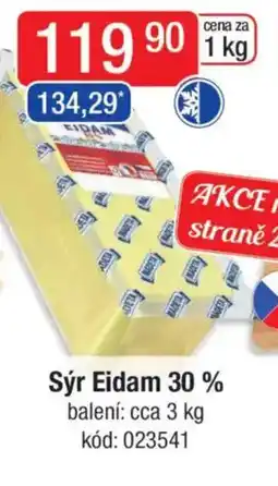 Qanto Sýr Eidam 30 % nabídka