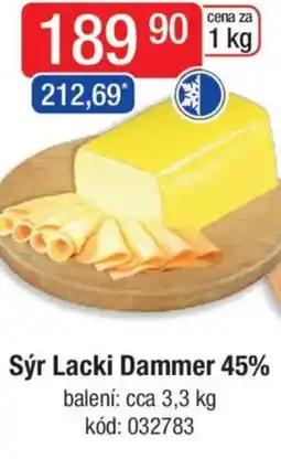 Qanto Sýr Lacki Dammer 45% nabídka