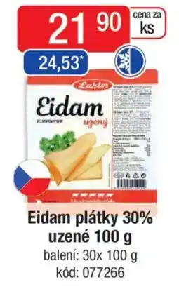 Qanto Laktos Eidam plátky 30% uzené nabídka