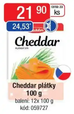 Qanto Laktos Cheddar plátky nabídka