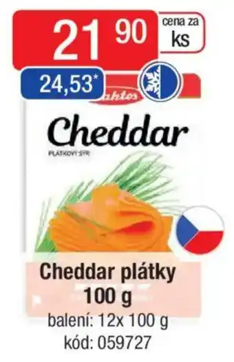 Qanto Laktos Cheddar plátky nabídka