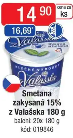 Qanto Smetana zakysaná 15% z Valašska nabídka