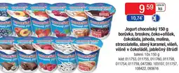 Qanto Jogurt choceňský borůvka, broskev, čoko+oříšek, čokoláda, jahoda, malina, stracciatella, slaný karamel, višeň nabídka