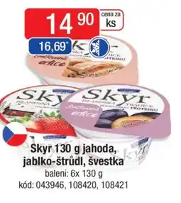 Qanto Skyr jahoda, jablko-štrůdl, švestka nabídka