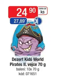 Qanto Dezert Kids World Pirates II. vejce nabídka