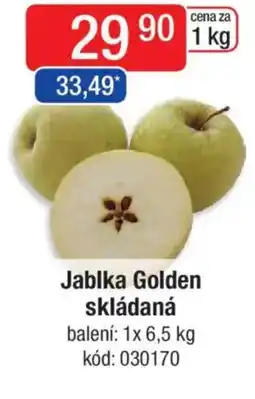 Qanto Jablka Golden skládaná nabídka