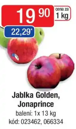 Qanto Jablka Golden, Jonaprince nabídka