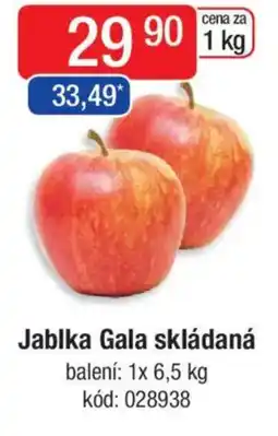 Qanto Jablka Gala skládaná nabídka