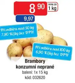Qanto Brambory konzumní neprané nabídka